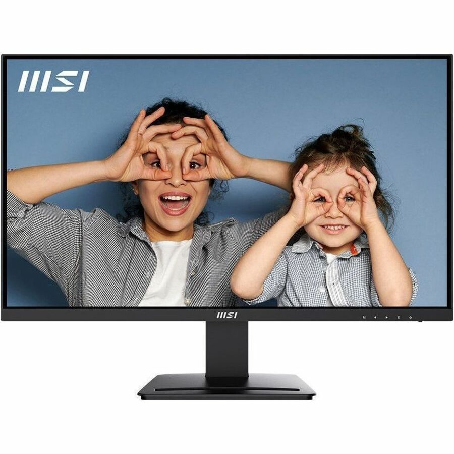 Front Image for MSI Pro MP273U 27" Class 4K UHD LED Monitor - 16:9 - Black