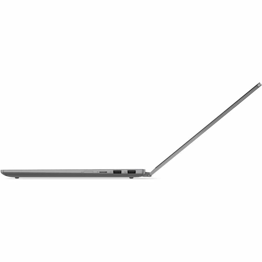 Left Image for Lenovo IdeaPad 5 14Q8X9 83GH0000US 14" Touchscreen Convertible Copilot+ PC 2 in 1 Notebook - WUXGA - Qualcomm Snapdragon X Plus X1P-42-100 - 16 GB - 1 TB SSD - English Keyboard - Luna Gray