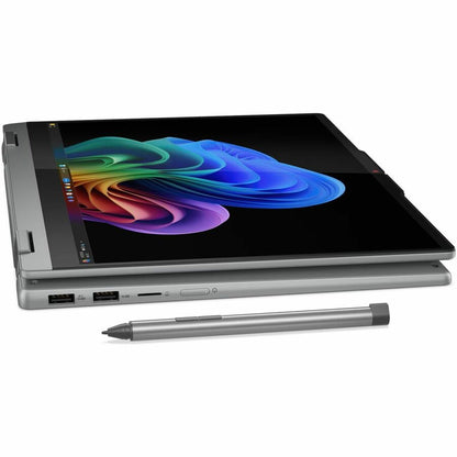 Alternate-Image3 Image for Lenovo IdeaPad 5 14Q8X9 83GH0000US 14" Touchscreen Convertible Copilot+ PC 2 in 1 Notebook - WUXGA - Qualcomm Snapdragon X Plus X1P-42-100 - 16 GB - 1 TB SSD - English Keyboard - Luna Gray