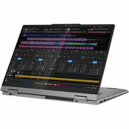 Alternate-Image4 Image for Lenovo IdeaPad 5 14Q8X9 83GH0000US 14" Touchscreen Convertible Copilot+ PC 2 in 1 Notebook - WUXGA - Qualcomm Snapdragon X Plus X1P-42-100 - 16 GB - 1 TB SSD - English Keyboard - Luna Gray
