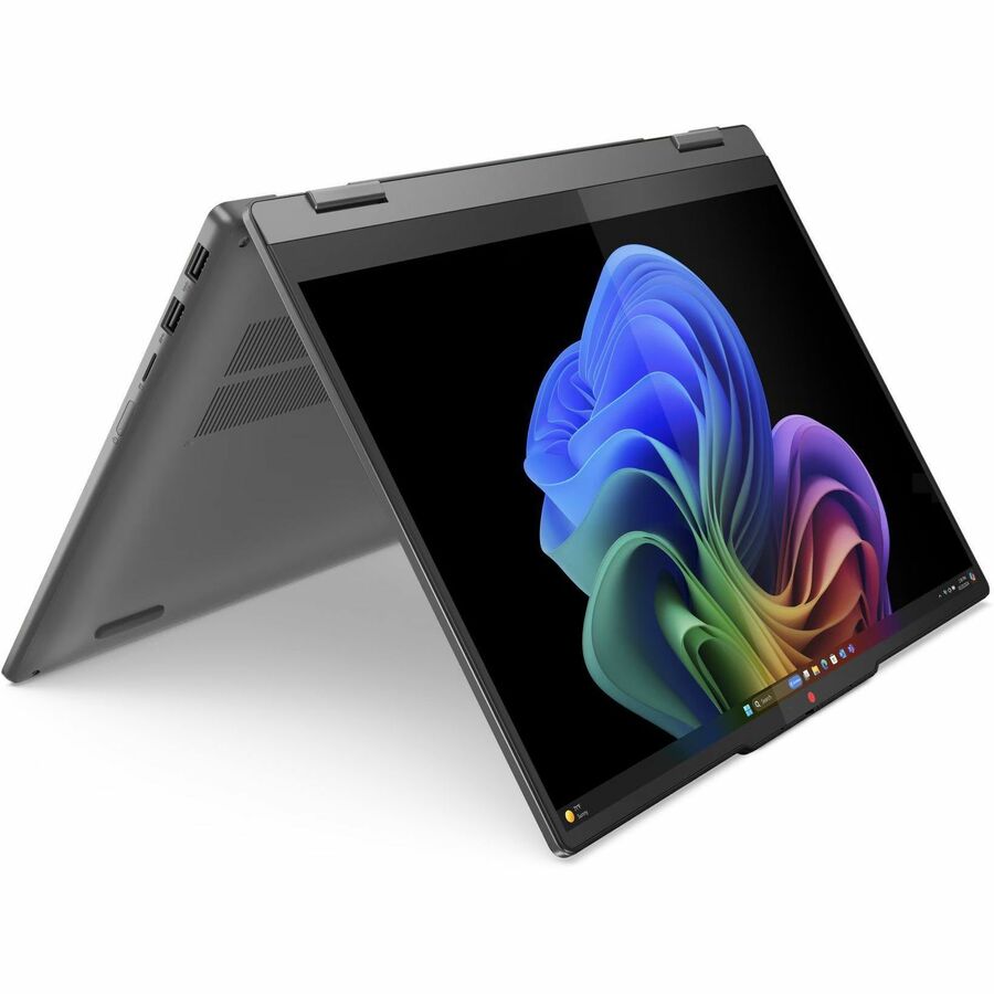 Alternate-Image8 Image for Lenovo IdeaPad 5 14Q8X9 83GH0000US 14" Touchscreen Convertible Copilot+ PC 2 in 1 Notebook - WUXGA - Qualcomm Snapdragon X Plus X1P-42-100 - 16 GB - 1 TB SSD - English Keyboard - Luna Gray