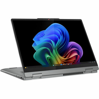 Alternate-Image5 Image for Lenovo IdeaPad 5 14Q8X9 83GH0000US 14" Touchscreen Convertible Copilot+ PC 2 in 1 Notebook - WUXGA - Qualcomm Snapdragon X Plus X1P-42-100 - 16 GB - 1 TB SSD - English Keyboard - Luna Gray