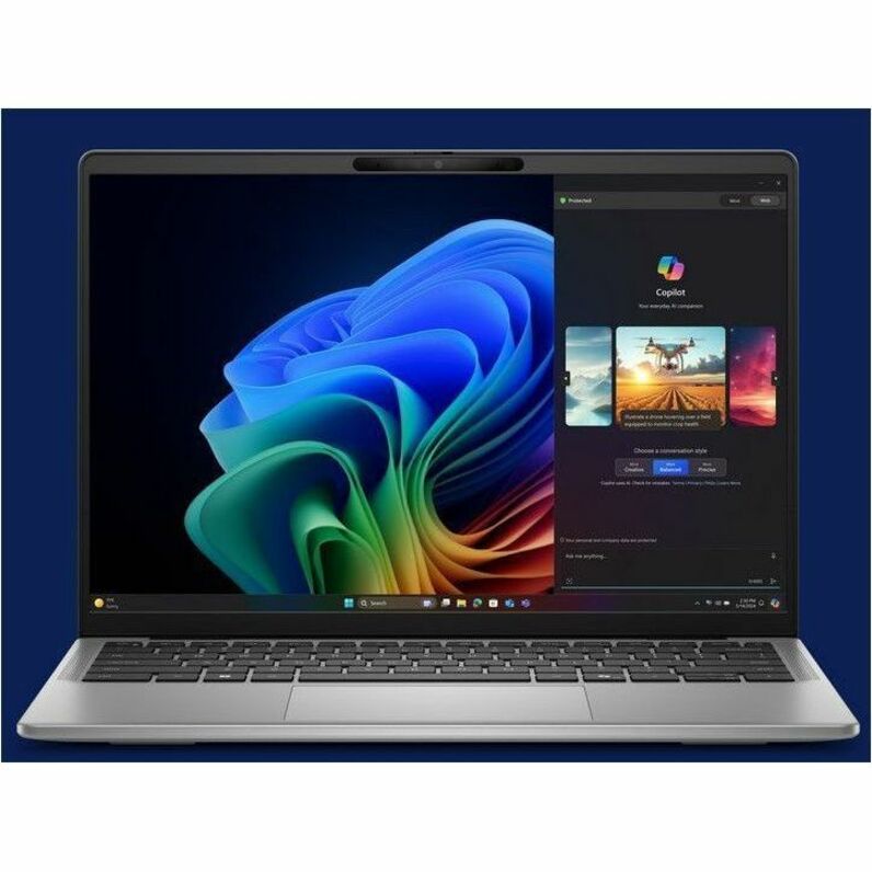 Alternate-Image6 Image for Dell Latitude 7000 7455 14" Touchscreen Copilot+ PC Notebook - QHD+ - 60 Hz - Qualcomm Snapdragon X Elite X1E-80-100 - 32 GB - 512 GB SSD - English (US) Keyboard - Aluminum Titan Gray