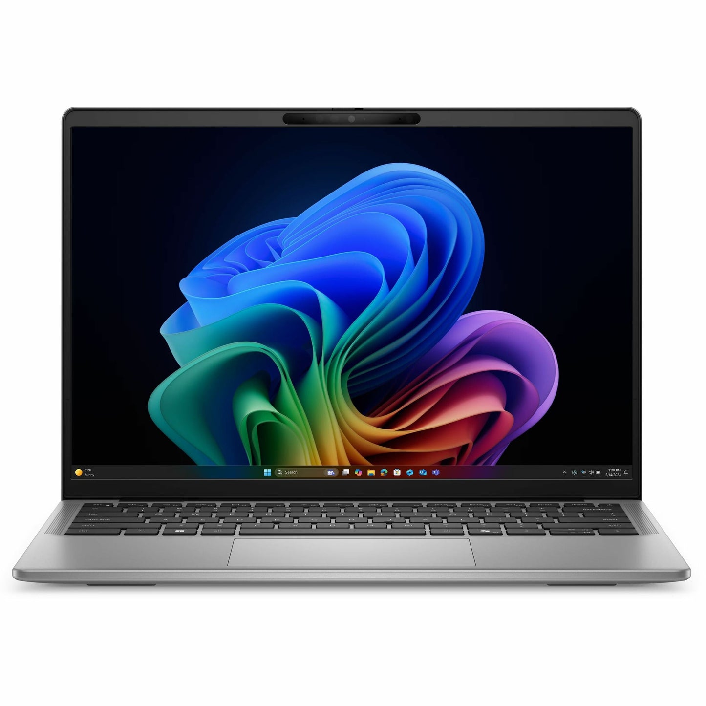 Main Image for Dell Latitude 7000 7455 14" Touchscreen Copilot+ PC Notebook - QHD+ - 60 Hz - Qualcomm Snapdragon X Elite X1E-80-100 - 16 GB - 512 GB SSD - English (US) Keyboard - Aluminum Titan Gray