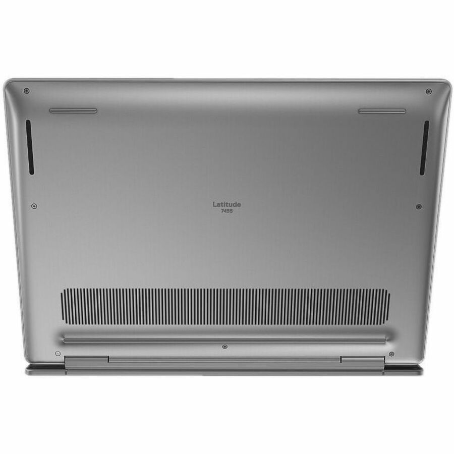 Bottom Image for Dell Latitude 7000 7455 14" Touchscreen Copilot+ PC Notebook - QHD+ - 60 Hz - Qualcomm Snapdragon X Elite X1E-80-100 - 16 GB - 512 GB SSD - English (US) Keyboard - Aluminum Titan Gray
