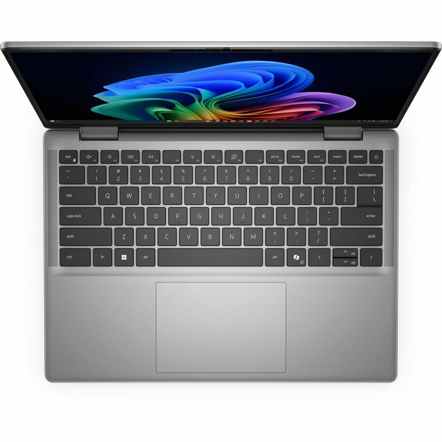 Alternate-Image1 Image for Dell Latitude 7000 7455 14" Touchscreen Copilot+ PC Notebook - QHD+ - 60 Hz - Qualcomm Snapdragon X Elite X1E-80-100 - 16 GB - 512 GB SSD - English (US) Keyboard - Aluminum Titan Gray