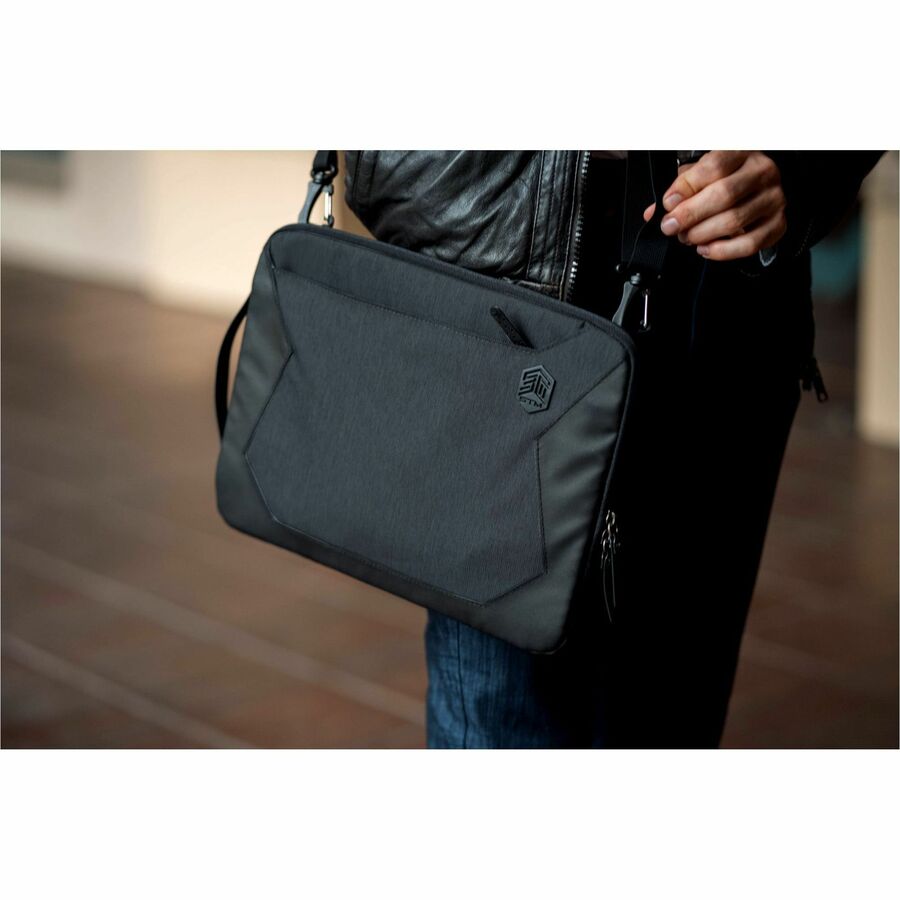 Alternate-Image6 Image for STM Goods Myth Carrying Case (Sleeve) for 15" to 16" Apple MacBook Pro - Magnet Black