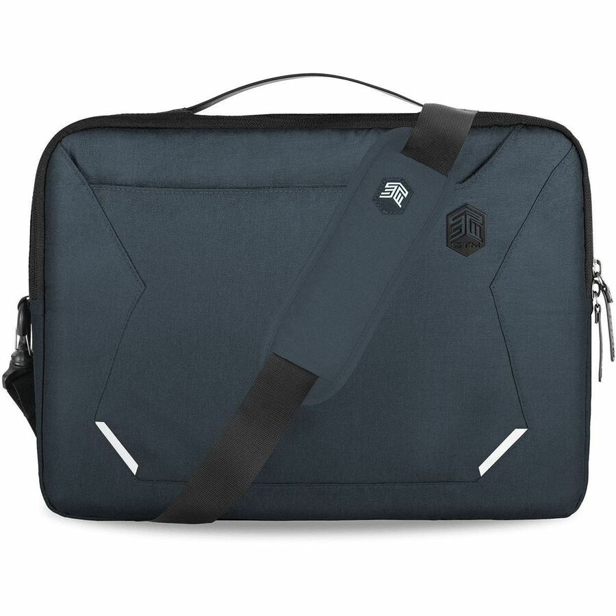 Front Image for STM Goods Myth Carrying Case (Briefcase) for 13" to 14" Apple MacBook Pro - Midnight Blue