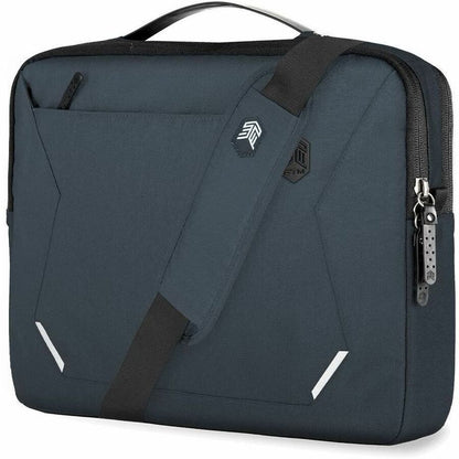 Left Image for STM Goods Myth Carrying Case (Briefcase) for 13" to 14" Apple MacBook Pro - Midnight Blue