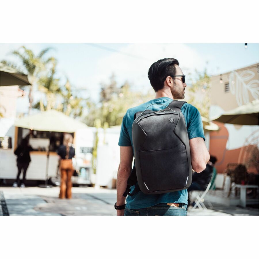 Alternate-Image1 Image for STM Goods Myth Carrying Case (Backpack) for 15" to 16" Apple MacBook Pro - Magnet Black