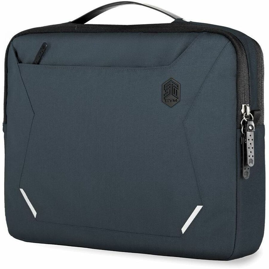 Alternate-Image2 Image for STM Goods Myth Carrying Case (Briefcase) for 15" to 16" Apple MacBook Pro - Midnight Blue