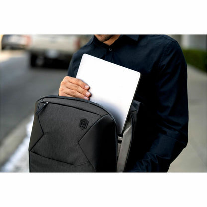 Alternate-Image2 Image for STM Goods Myth Carrying Case (Backpack) for 15" to 16" Apple MacBook Pro - Magnet Black