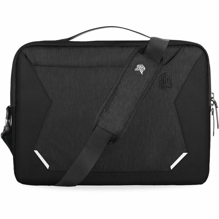 Alternate-Image3 Image for STM Goods Myth Carrying Case (Briefcase) for 15" to 16" Apple MacBook Pro - Magnet Black