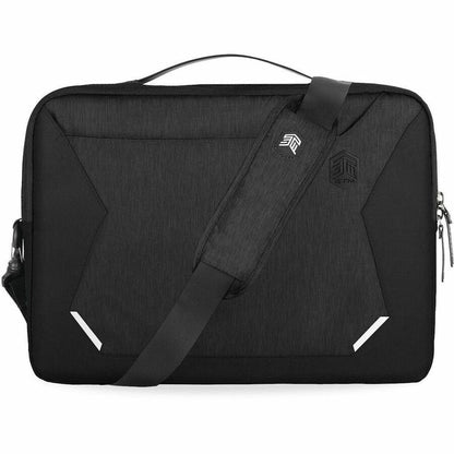 Alternate-Image3 Image for STM Goods Myth Carrying Case (Briefcase) for 15" to 16" Apple MacBook Pro - Magnet Black