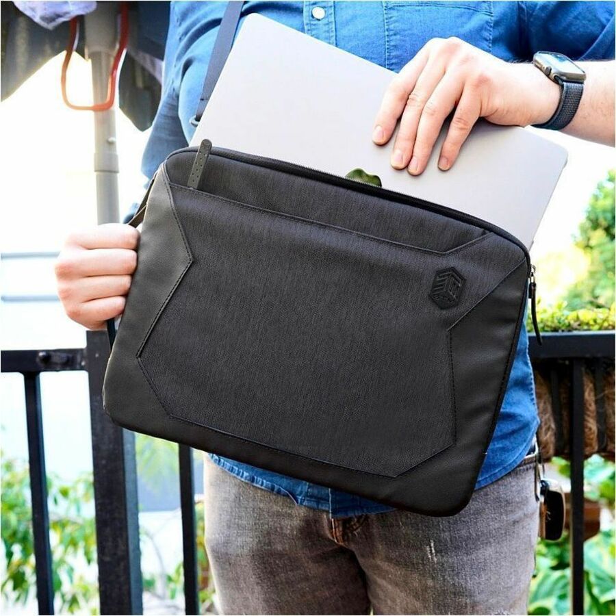 Alternate-Image5 Image for STM Goods Myth Carrying Case (Sleeve) for 13" to 14" Apple MacBook Pro - Magnet Black