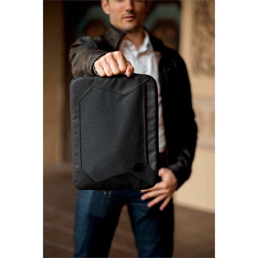 Life-Style Image for STM Goods Myth Carrying Case (Sleeve) for 13" to 14" Apple MacBook Pro - Magnet Black