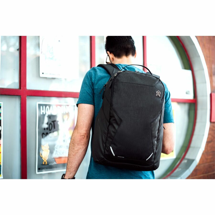 Life-Style Image for STM Goods Myth Carrying Case (Backpack) for 15" to 16" Apple MacBook Pro - Midnight Blue