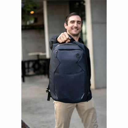 Alternate-Image6 Image for STM Goods Myth Carrying Case (Backpack) for 15" to 16" Apple MacBook Pro - Midnight Blue