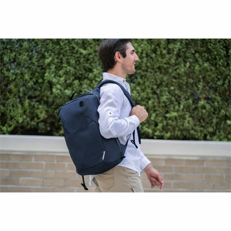 Life-Style Image for STM Goods Myth Carrying Case (Backpack) for 15" to 16" Apple MacBook Pro - Midnight Blue