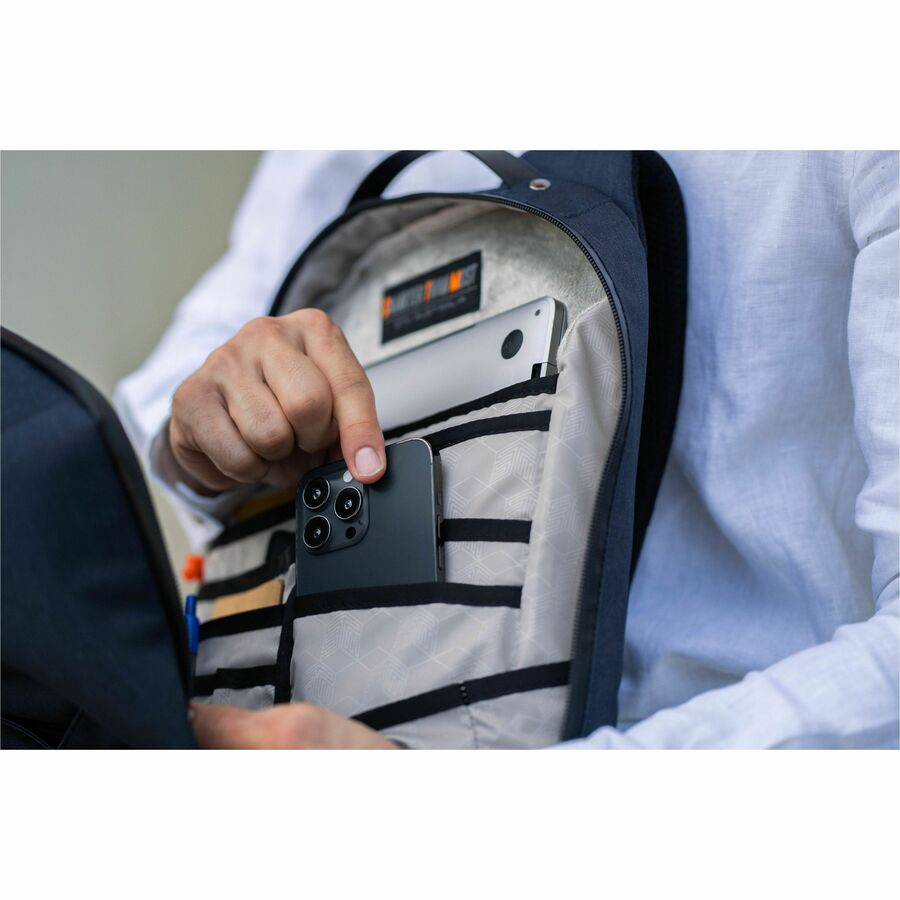 Alternate-Image7 Image for STM Goods Myth Carrying Case (Backpack) for 15" to 16" Apple MacBook Pro - Midnight Blue