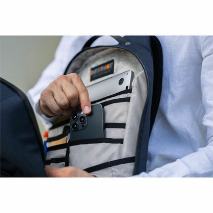 Alternate-Image7 Image for STM Goods Myth Carrying Case (Backpack) for 15" to 16" Apple MacBook Pro - Midnight Blue