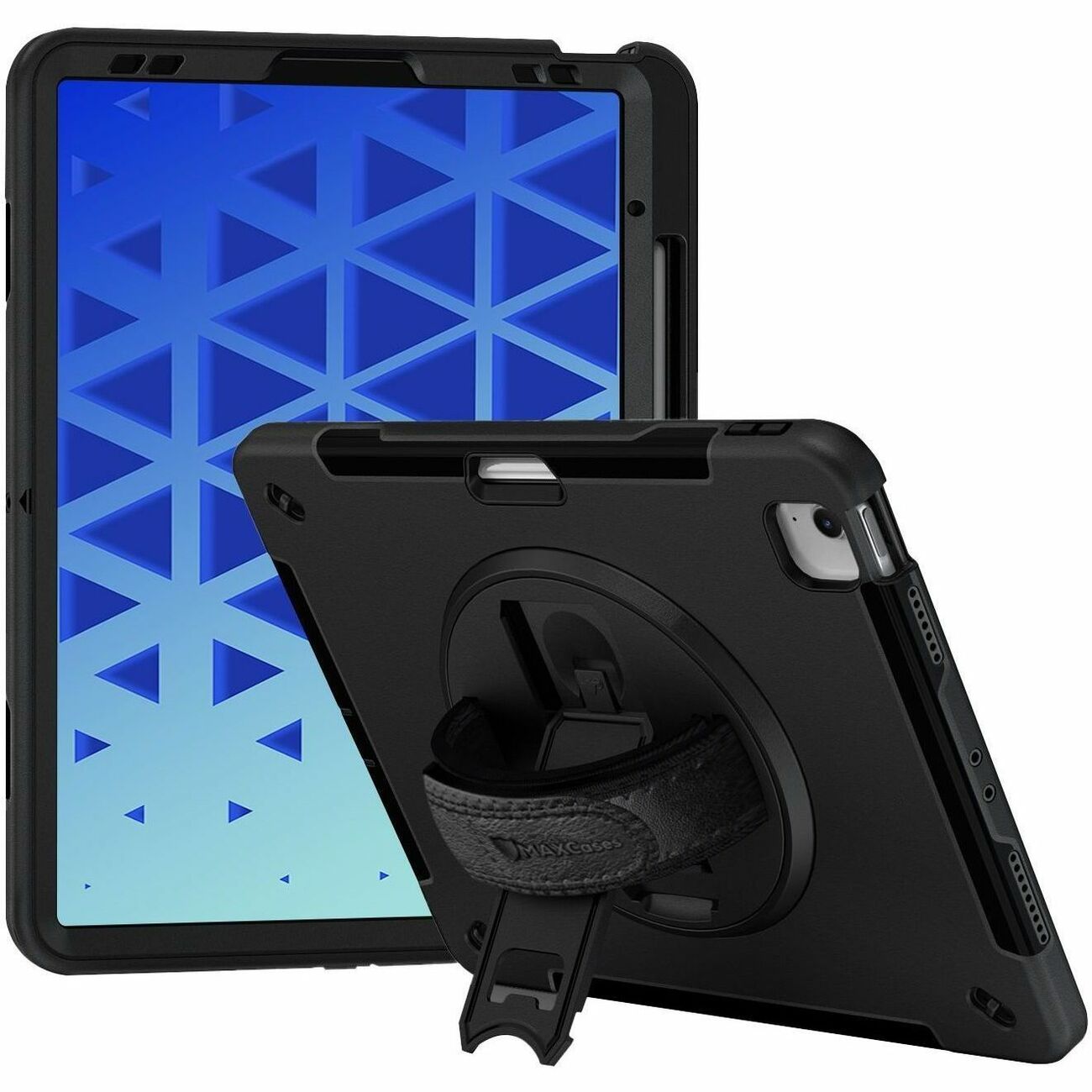 Main Image for MAXCases Extreme Shield for iPad Air 11" (2025 M3), iPad Air 11" (2024 M2), iPad Air 6 11" (2024 M3), iPad Air 5 10.9" (2022), iPad Air 4 10.9" (2020) & iPad Pro 11 (2022/2021/2020/2018) (Black)