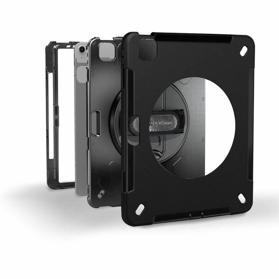 Alternate-Image9 Image for MAXCases Extreme Shield for iPad Air 11" (2025 M3), iPad Air 11" (2024 M2), iPad Air 6 11" (2024 M3), iPad Air 5 10.9" (2022), iPad Air 4 10.9" (2020) & iPad Pro 11 (2022/2021/2020/2018) (Black)
