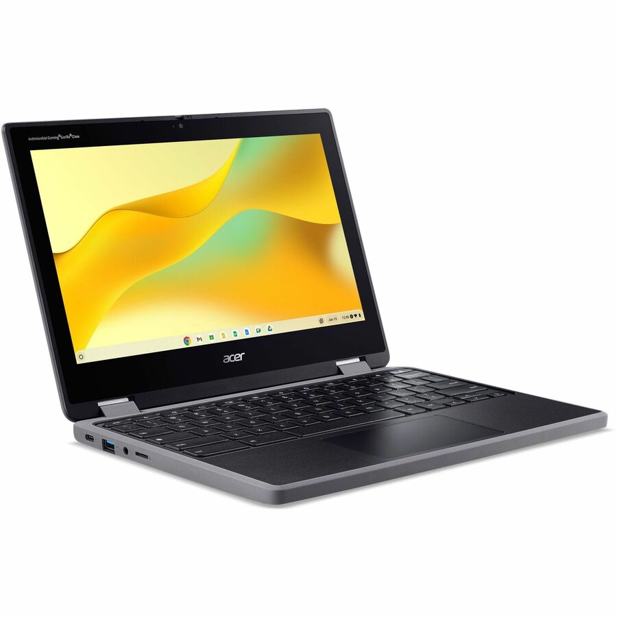 Alternate-Image1 Image for Acer Chromebook Spin 311 R724T R724T-K70P 11.6" Touchscreen Convertible 2 in 1 Chromebook - HD - 60 Hz - MediaTek MT8 MT8186TV/AZA - 8 GB - 64 GB Flash Memory - English (US) Keyboard - Black