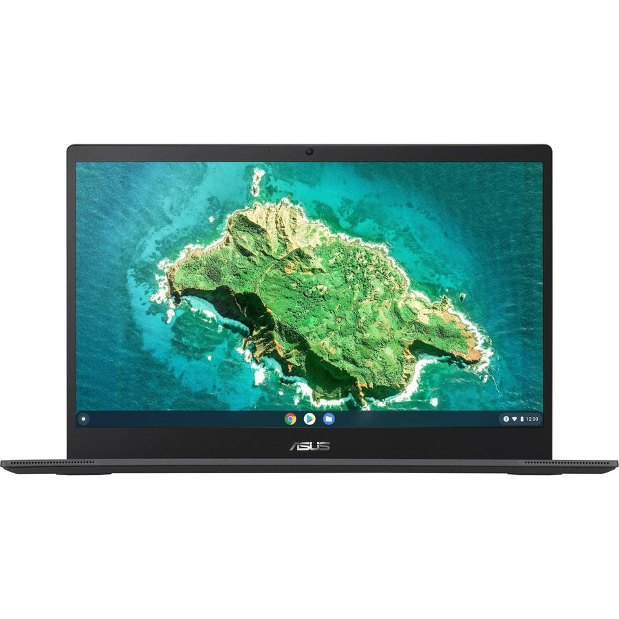 Front Image for Asus Chromebook CX1 CX1700 CX1700CKA-SS48F 17.3" Chromebook - Full HD - Intel Celeron N4500 - 4 GB - 128 GB Flash Memory - Mineral Gray