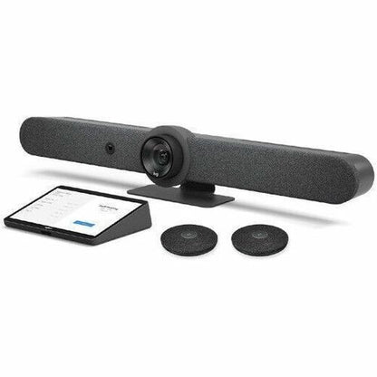 Main Image for Logitech Rally Bar (TAA-Compliant Version) & Logitech Tap with Cat5e & Rally Mic Pod - TAA