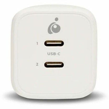 Alternate-Image1 Image for IOGEAR GearPower Dual USB-C 65W GaN Charger