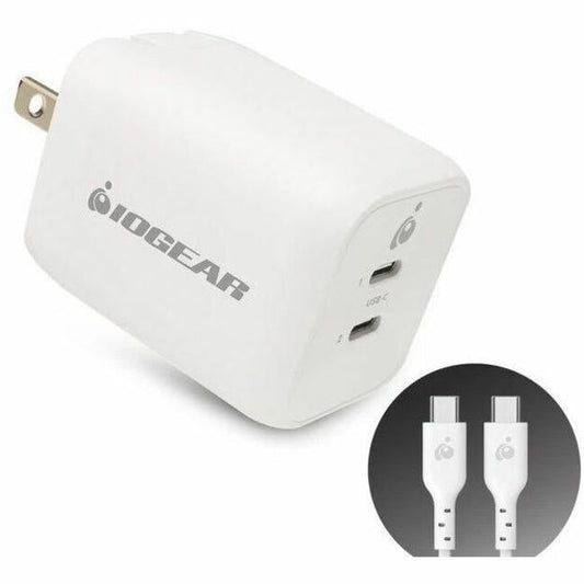 Main Image for IOGEAR GearPower Dual USB-C 65W GaN Charger