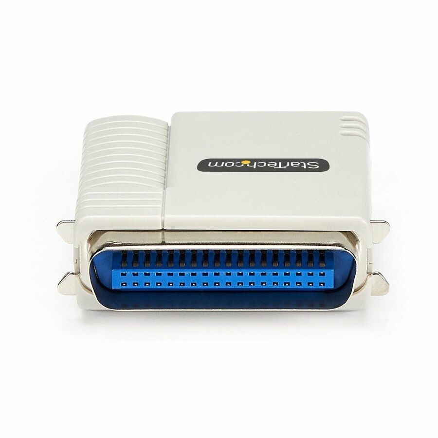 Alternate-Image2 Image for StarTech.com Ethernet to Parallel Network Print Server, 10/100Mbps LAN, WebUI Enabled, Centronics Ethernet Printer Server Adapter, Enhances Legacy Printer