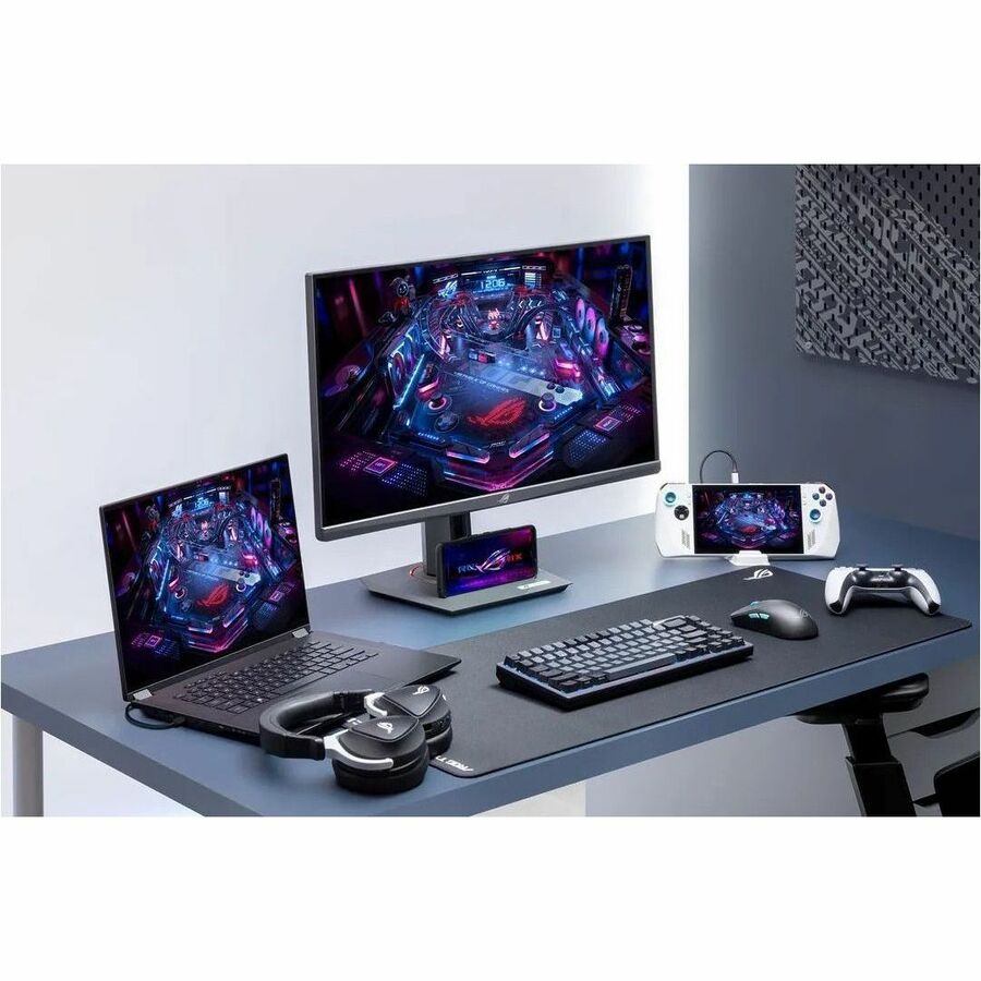 Alternate-Image2 Image for Asus ROG Strix XG27ACMG 27" Class WQHD Gaming LCD Monitor - 16:9 - Black