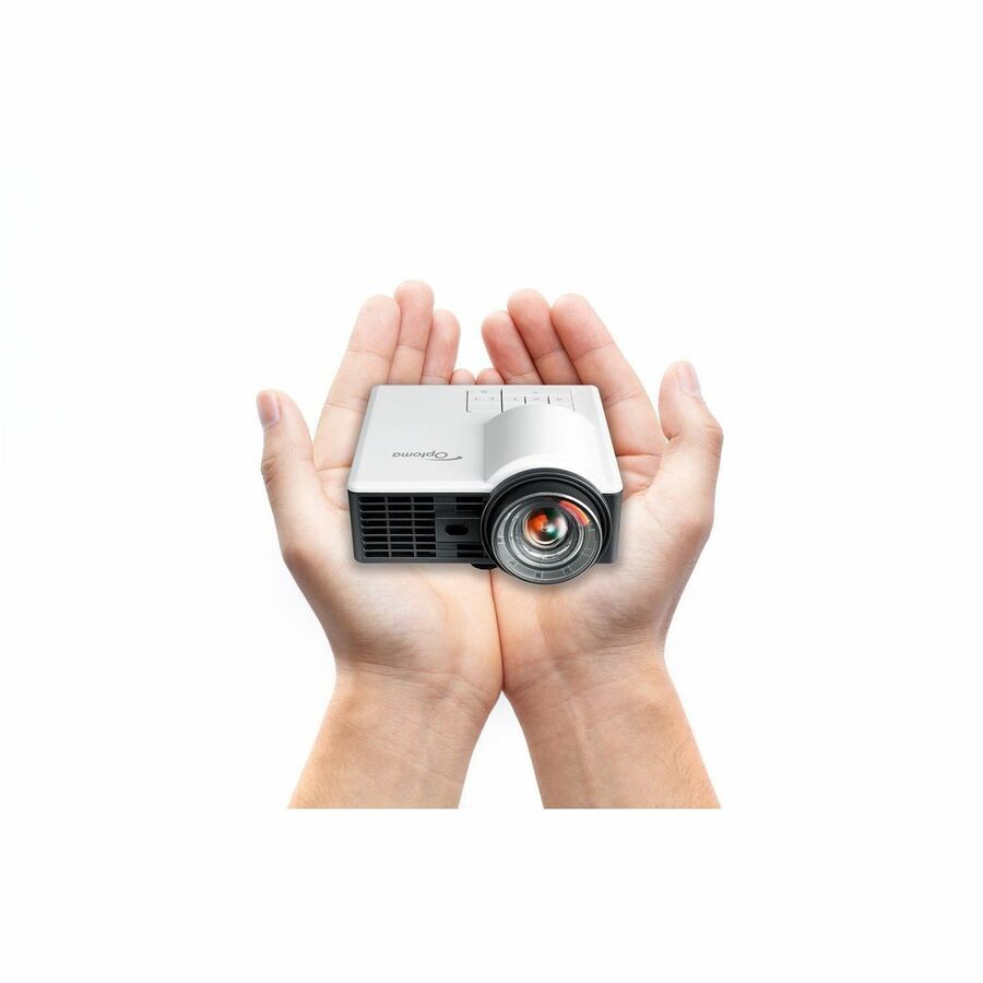 Alternate-Image3 Image for Optoma ML1050STi 3D Ready Short Throw DLP Projector - 16:10 - White