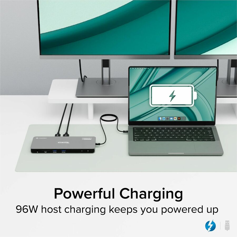 Alternate-Image6 Image for Plugable Thunderbolt 4 Dock for Quad Monitors 100W, Thunderbolt Docking Station