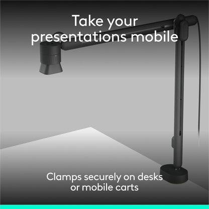 Alternate-Image1 Image for Logitech Reach Camera Clamp Mount Accessory
