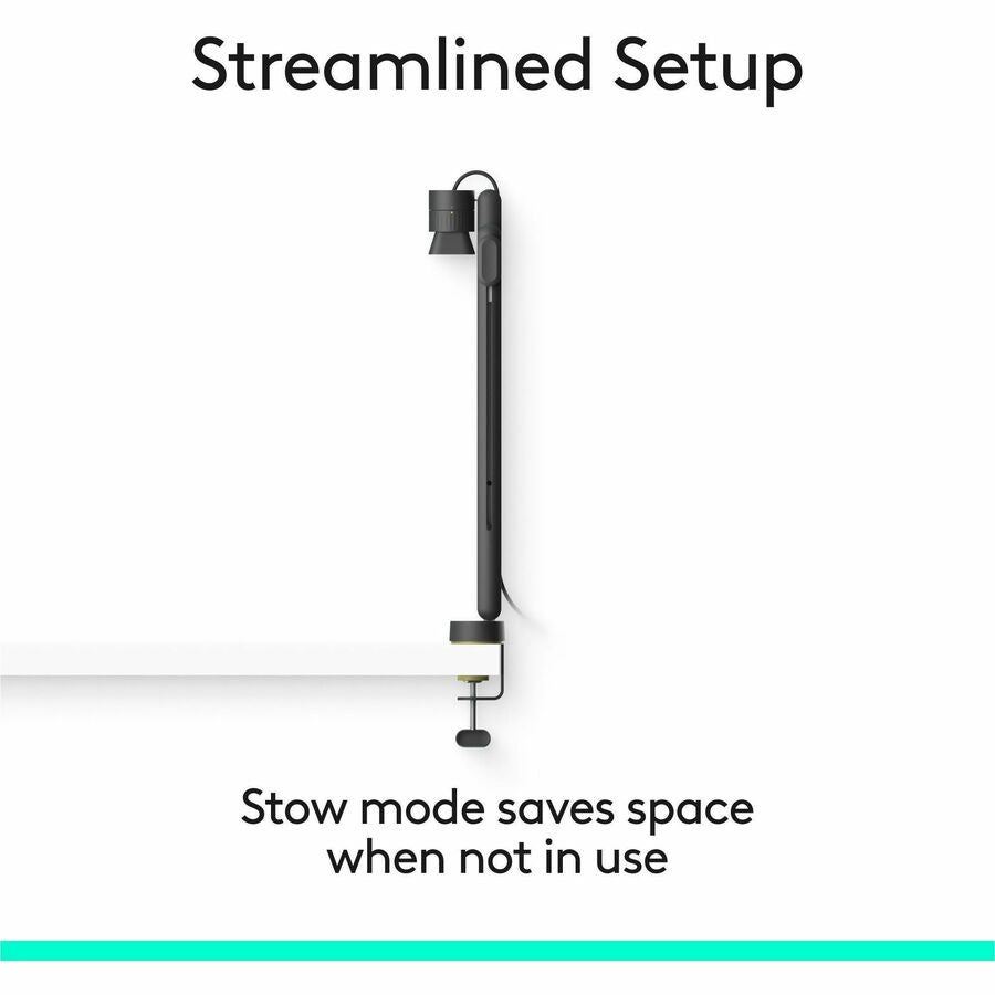 Alternate-Image2 Image for Logitech Reach Camera Clamp Mount Accessory