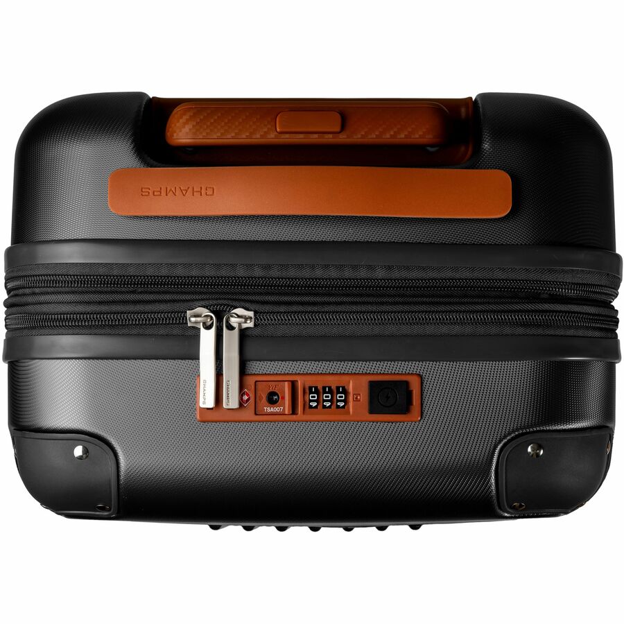 Top Image for CHAMPS Vintage Collection - Hardside Carry-on - Black