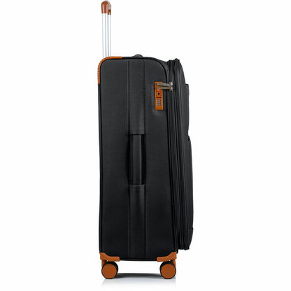 Alternate-Image10 Image for CHAMPS Classic Collection - 3-piece Softside Luggage set - Black