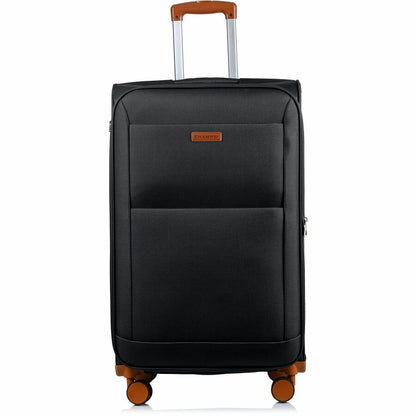 Alternate-Image7 Image for CHAMPS Classic Collection - 3-piece Softside Luggage set - Black