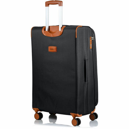 Alternate-Image9 Image for CHAMPS Classic Collection - 3-piece Softside Luggage set - Black