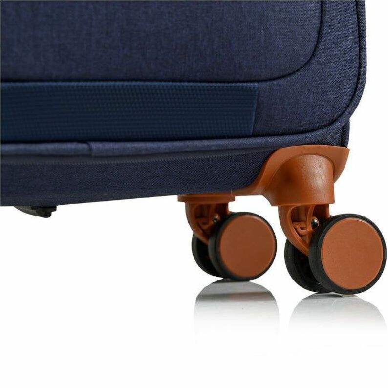 Alternate-Image4 Image for CHAMPS Classic II Collection - 3-piece Softside Luggage set - Navy