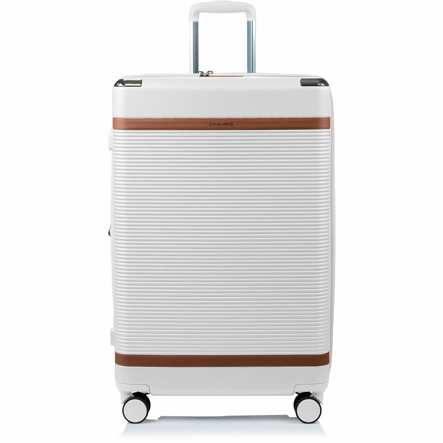 Alternate-Image1 Image for CHAMPS Vintage III Collection - 3-piece Hardside Luggage set - Ivory