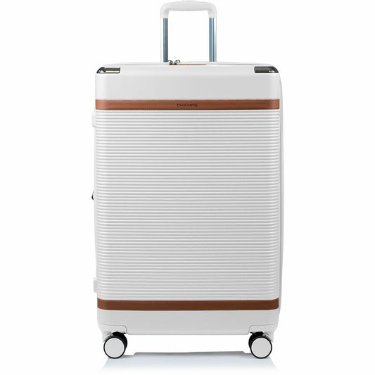 Alternate-Image1 Image for CHAMPS Vintage III Collection - 3-piece Hardside Luggage set - Ivory