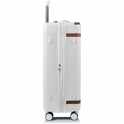 Alternate-Image7 Image for CHAMPS Vintage III Collection - 3-piece Hardside Luggage set - Ivory