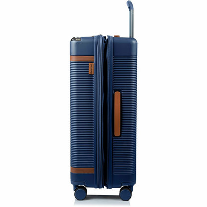 Alternate-Image8 Image for CHAMPS Vintage III Collection - 3-piece Hardside Luggage set - Navy
