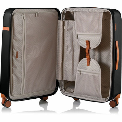 Alternate-Image10 Image for CHAMPS Vintage Collection - 2-piece Hardside Luggage set - Black