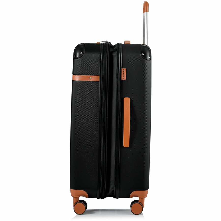 Alternate-Image7 Image for CHAMPS Vintage Collection - 2-piece Hardside Luggage set - Black