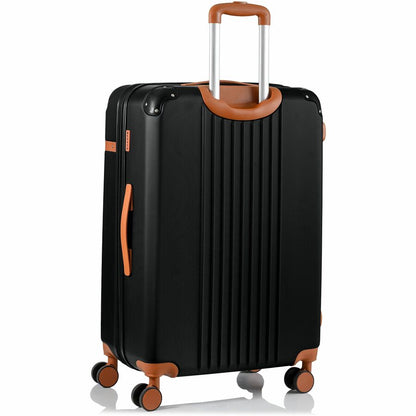 Alternate-Image4 Image for CHAMPS Vintage Collection - 2-piece Hardside Luggage set - Black